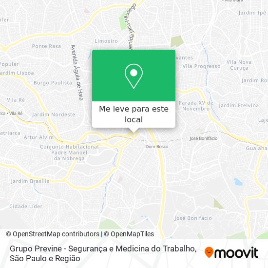 Grupo Previne - Segurança e Medicina do Trabalho mapa