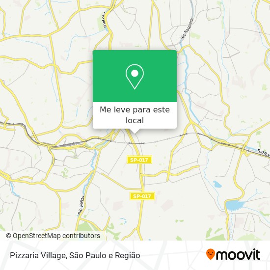 Pizzaria Village mapa