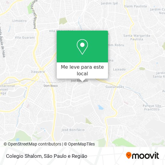Colegio Shalom mapa