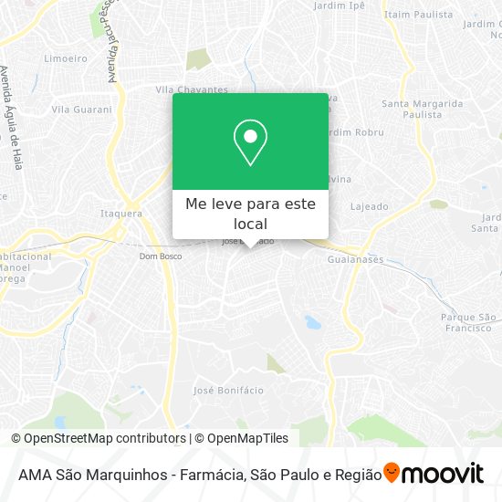 AMA São Marquinhos - Farmácia mapa