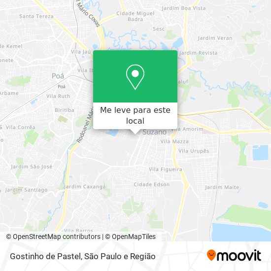 Gostinho de Pastel mapa