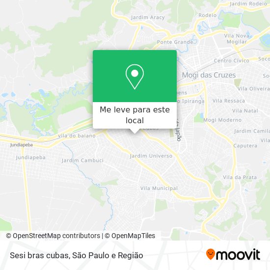 Sesi bras cubas mapa