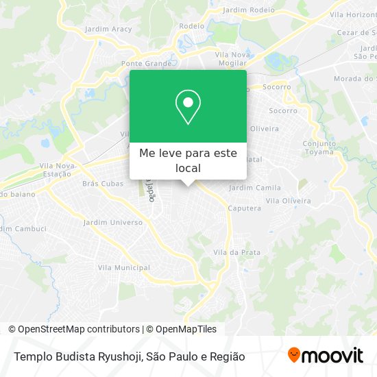Templo Budista Ryushoji mapa
