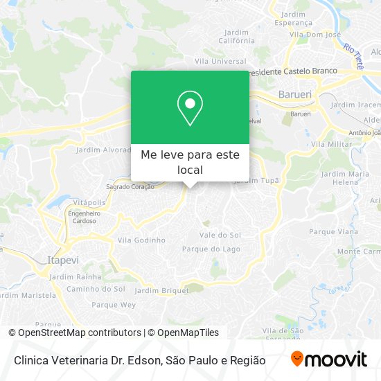 Clinica Veterinaria Dr. Edson mapa