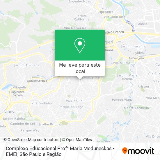 Complexo Educacional Prof° Maria Meduneckas - EMEI mapa