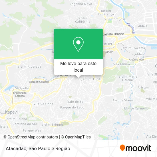 Atacadão mapa