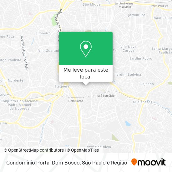 Condominio Portal Dom Bosco mapa