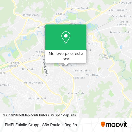 EMEI Eulalio Gruppi mapa