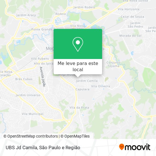 UBS Jd Camila mapa