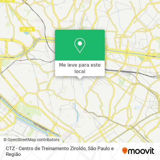 CTZ - Centro de Treinamento Ziroldo mapa