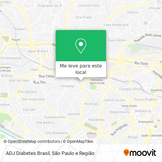 ADJ Diabetes Brasil mapa