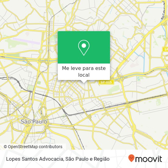 Lopes Santos Advocacia mapa