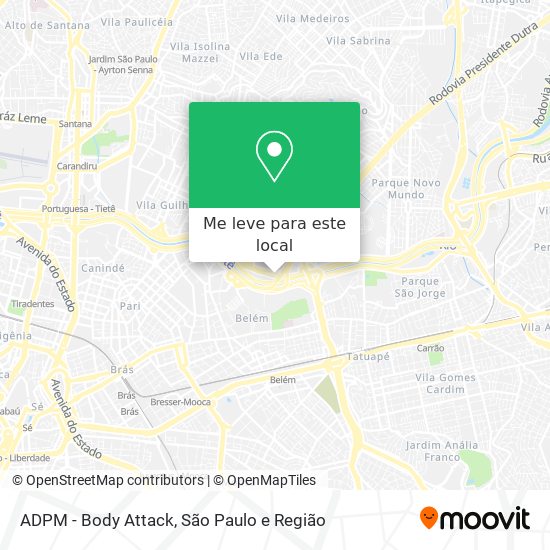 ADPM - Body Attack mapa