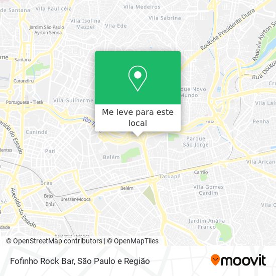 Como chegar até Fofinho Rock Bar em Belém de Ônibus, Metrô ou Trem?