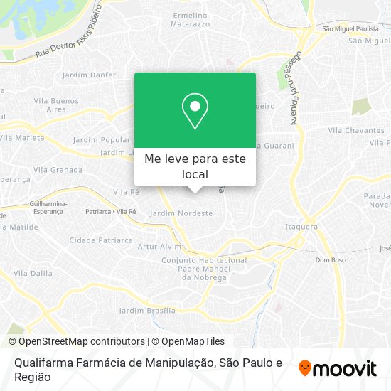 Qualifarma Farmácia de Manipulação mapa