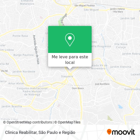 Clinica Reabilitar mapa