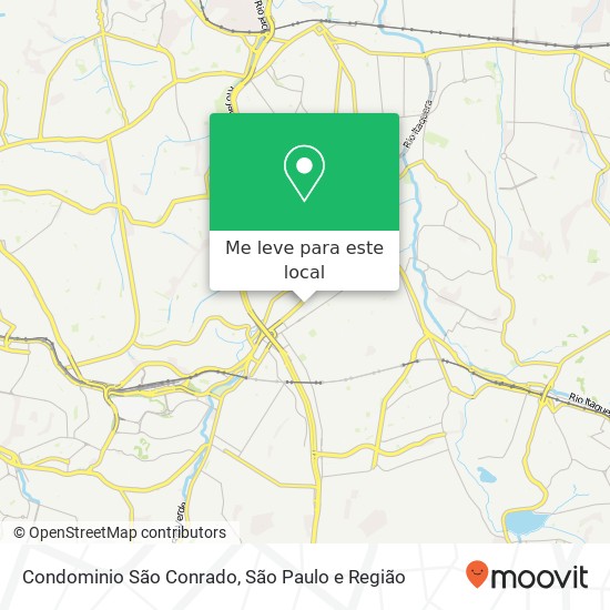 Condominio São Conrado mapa