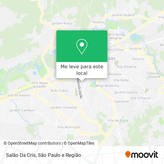Salão Da Cris mapa