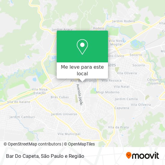Bar Do Capeta mapa