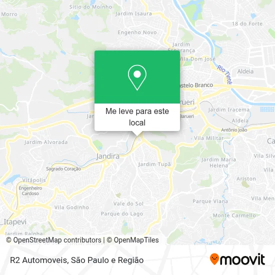 R2 Automoveis mapa
