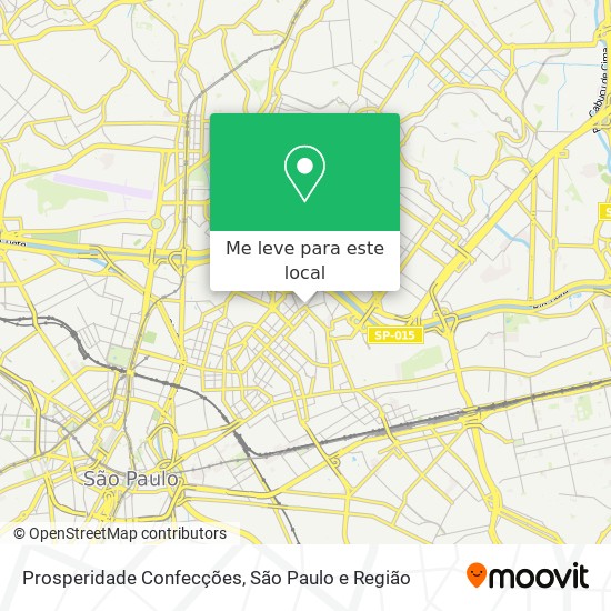 Prosperidade Confecções mapa