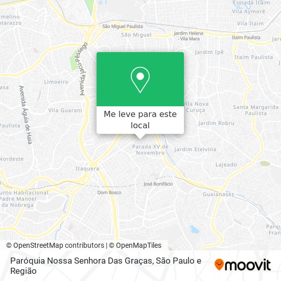 Paróquia Nossa Senhora Das Graças mapa