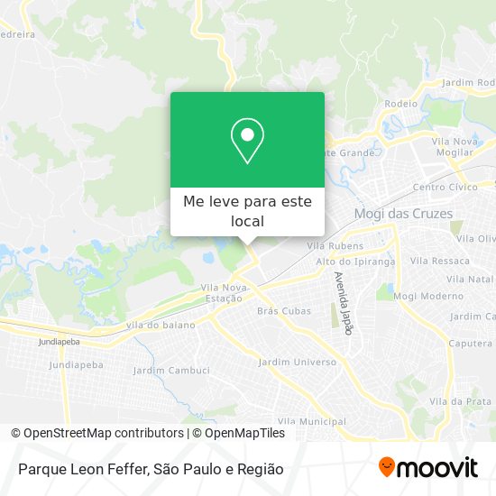 Parque Leon Feffer mapa
