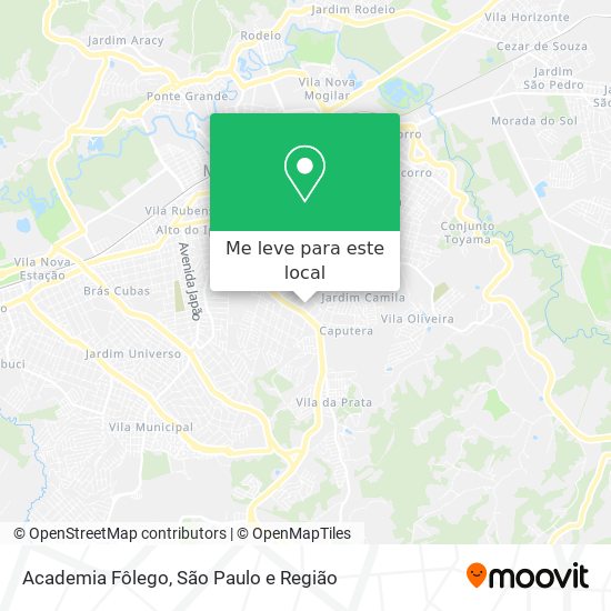 Academia Fôlego mapa