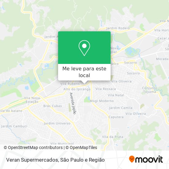 Veran Supermercados mapa