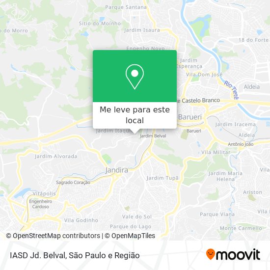 IASD Jd. Belval mapa