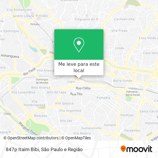 847p Itaim Bibi mapa