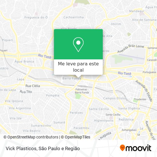 Vick Plasticos mapa