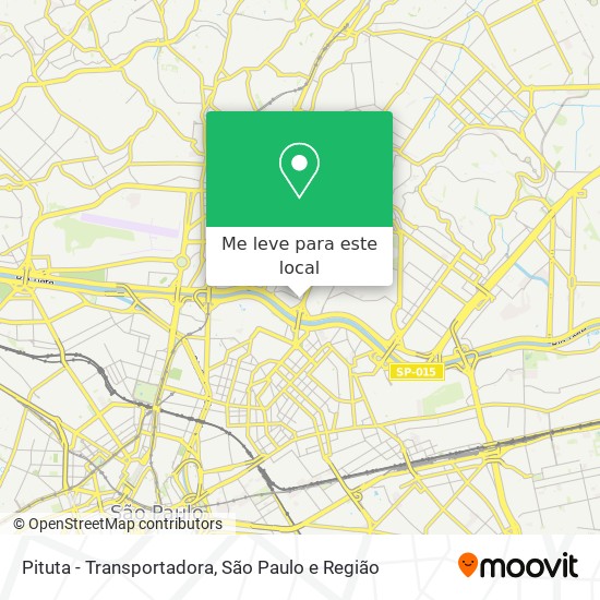 Pituta - Transportadora mapa