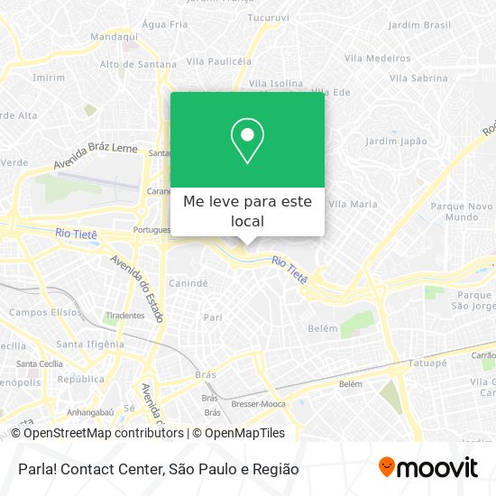 Parla! Contact Center mapa