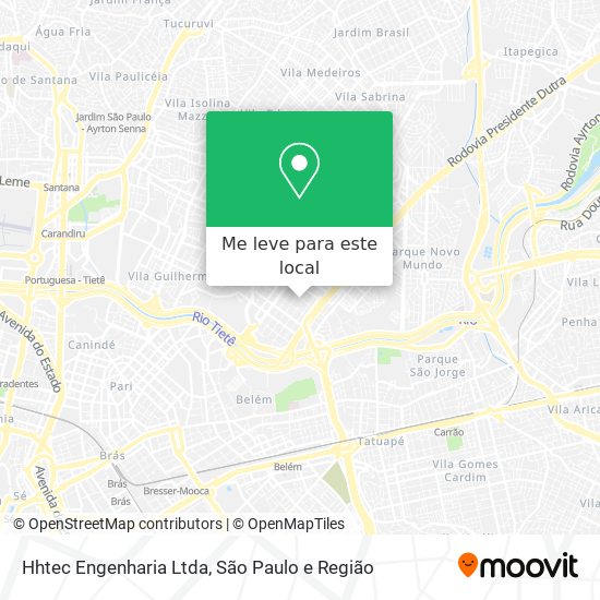 Hhtec Engenharia Ltda mapa