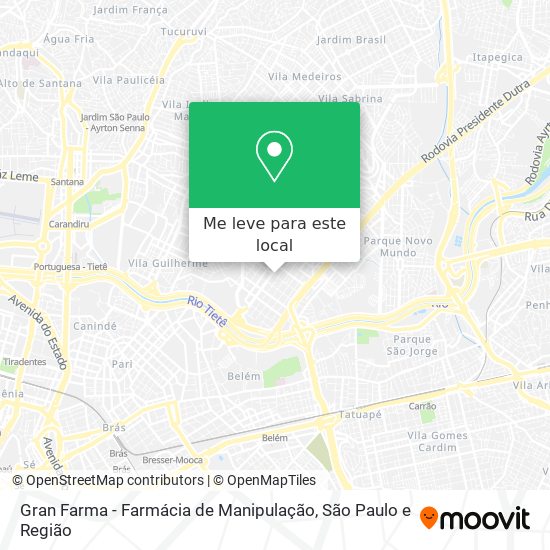 Gran Farma - Farmácia de Manipulação mapa