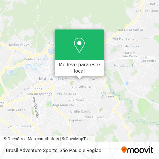 Brasil Adventure Sports mapa