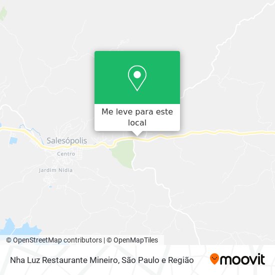 Nha Luz Restaurante Mineiro mapa