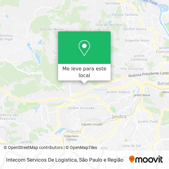 Intecom Servicos De Logistica mapa
