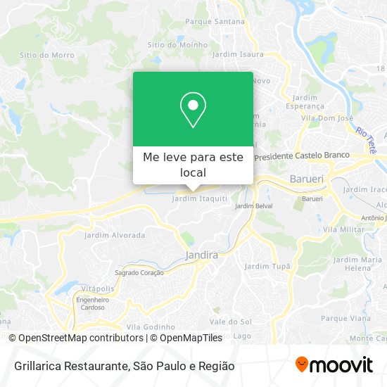 Grillarica Restaurante mapa