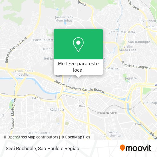 Sesi Rochdale mapa