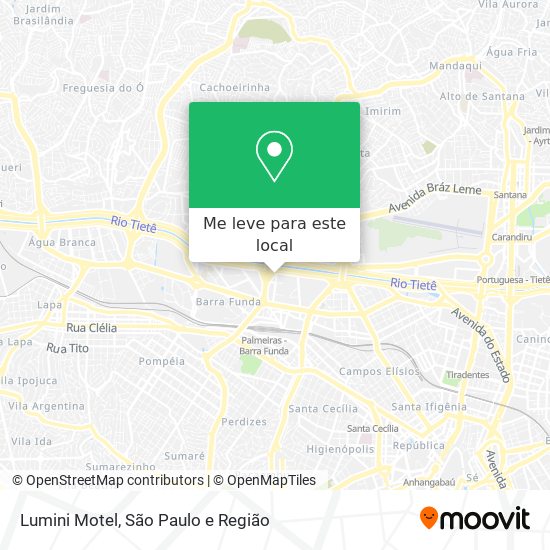 Lumini Motel mapa