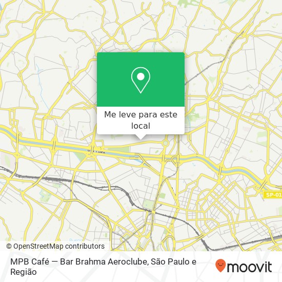 MPB Café — Bar Brahma Aeroclube mapa