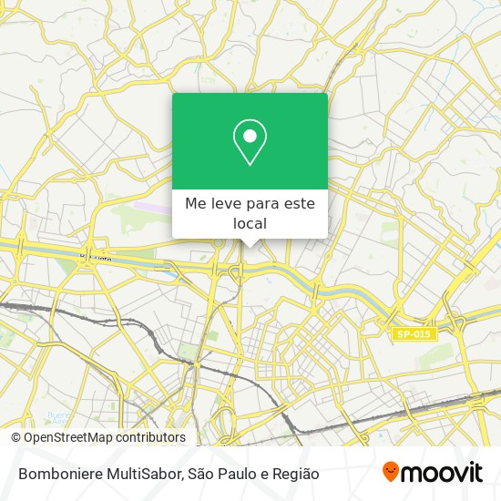 Bomboniere MultiSabor mapa