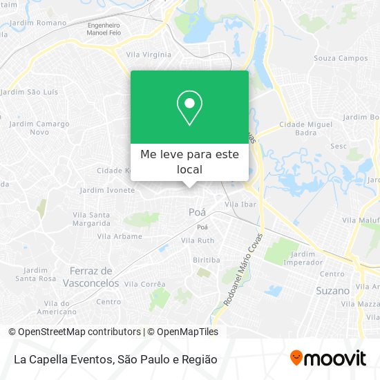 La Capella Eventos mapa