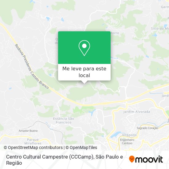 Centro Cultural Campestre (CCCamp) mapa