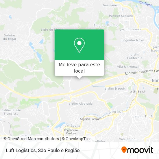 Luft Logistics mapa