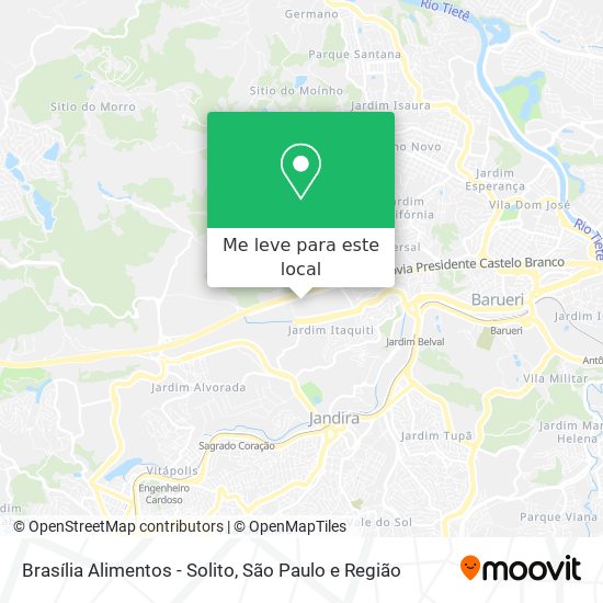 Brasília Alimentos - Solito mapa