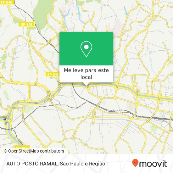 AUTO POSTO RAMAL mapa