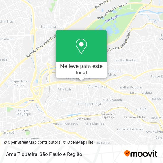 Ama Tiquatira mapa